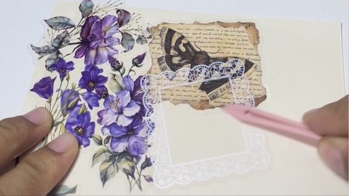 #journaling #artjournal #art #asmr #pettape #mixmediaart #landscape #Journal #asmrsounds