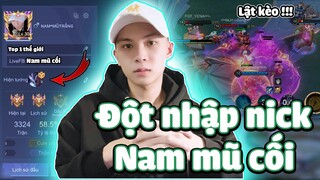 Hack nick Nam mũ trắng đột nhập kênh thế giới gánh Team