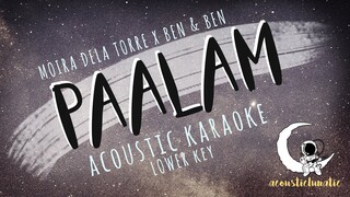 PAALAM Moira, Ben&Ben (Acoustic Karaoke Lower Key)