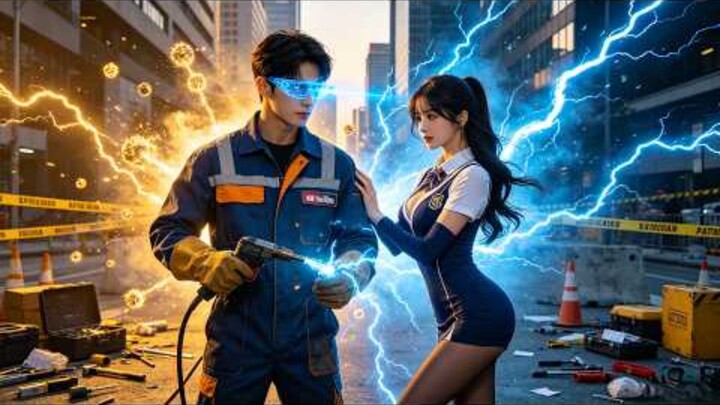 [INDO SUB] Tukang las dapat mata tembus dan jadi kaya seketika dekat polisi cantik