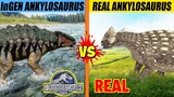 Ankylosaurus Fight: Jurassic World vs Real Life | SPORE