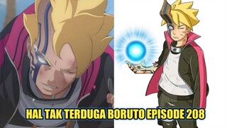 RASENGAN OTSUTSUKI DIPERLIHATKAN - HAL TAK TERDUGA BORUTO EPISODE 208