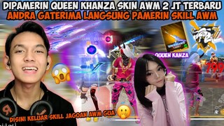 ANDRA DIPAMERIN QUEEN KHANZA AWM 2 JUTA!? GATERINA LANGSUNG SPIN DAN LIATIN SKILL SNIPERNYA😱