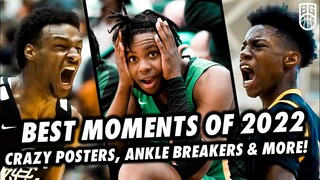 THE MOST INSANE ANKLE BREAKERS, POSTERS, & GAME WINNERS OF 2022! Ft. Bronny James, Mikey and More!