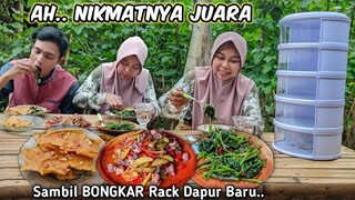 Berasa Enaknya .. Cumi Asin Dan Jengkol Diolah Seperti Ini, Kasreng Kangkung, Unboxing Goto Living