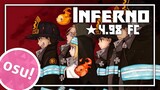 [osu!] ★4.98 S FC! Fire Force Inferno (TV Size) - Mrs. GREEN APPLE [Gameplay]