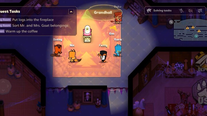 playing game android