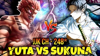 Yuta vs Sukuna , Sukuna thinks Gojo is dead || Jujutsu Kaisen Chapter 248 explained in Hindi