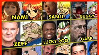 One Piece Netflix Live Action OFFICIAL CAST Comparison With Anime