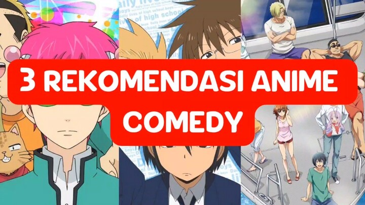 3 REKOMENDASI ANIME KOMEDI YANG BISA BANTU NGILANGIN BADMOOD 🗣️🔥