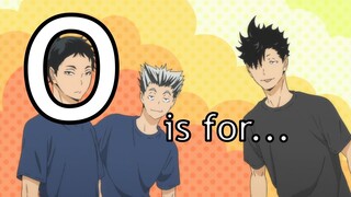 Learn the Alphabet with Haikyuu Memes