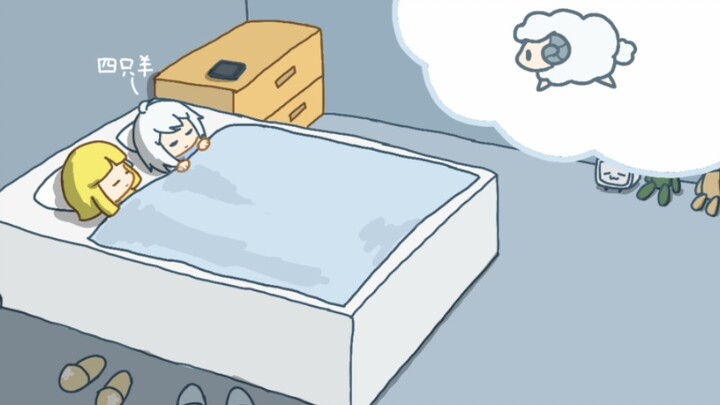 C bacteria and Mo Li are just counting sheepᐕ)⁾⁾