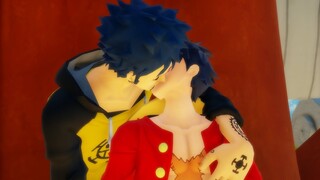 [MMD One Piece] - Law x Luffy - Shut Up And Sleep With Me (YAOI LawLu) (Original Animation)