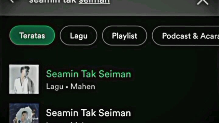 seamin tak seiman - mahen