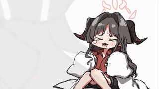 被日奈吓哭的小霞【碧蓝档案】
