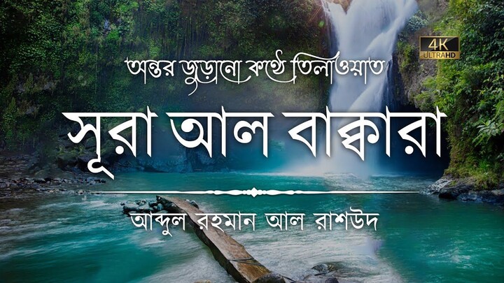 Surah Bakarah Beautiful Recitation | সূরা বাকারাহ | Abdul Rahman Al Rashoud