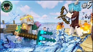 เงือก ปะทะ ยักษ์!! | Minecraft รับใช้ลุง[II] ภาค1 : EP.5 | KRK