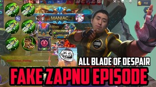 CHOU NI FAKE ZAPNU NAG FULL BLADE OF DESPAIR BUILD •