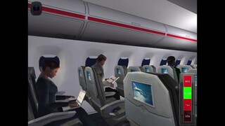 Boeing 737 landing in Taipei Songshan in flight 787 flight simulator