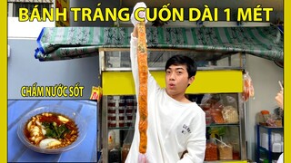 CrisDevilGamer ĂN BÁNH TRÁNG DÀI 1 MÉT | Tối nay ăn gì?