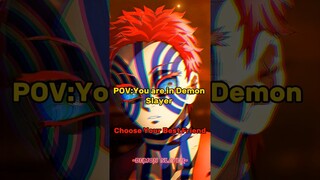 POV:You are in Demon Slayer |Choose your Bestfriend #demonslayer #edit #trending