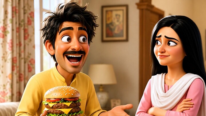 Bholu Ki Diet Ka Sach Pakra Gaya 😂🍔 | Desi Dhamaka