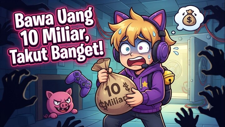 Bawa Uang 10 Miliar_ Takut Banget!