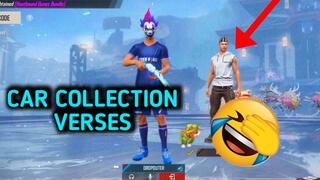 Car Collection Verses With Noob Adam 😂 || Try Not To Laugh 🤣 #Shorts #freefireshort #short