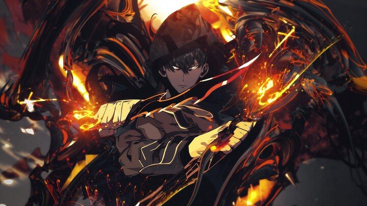 Anime solo leveling sun Jing - woo ini mengeluarkan aura iblis mode epic bnget🔥🥶( Lycris x AMV)#