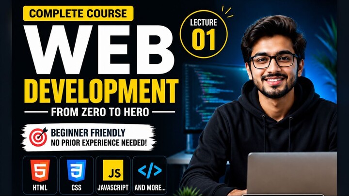 Introduction to Web Development | Complete Web Development Course | Lecture 0