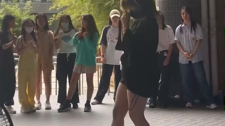 I did a fantastic dance at the school dance event! The source of the song was also my own cover!