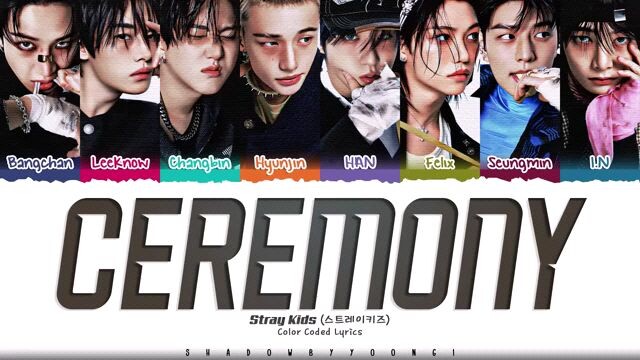 CEREMONY LYRICS A SONG BY SKZ