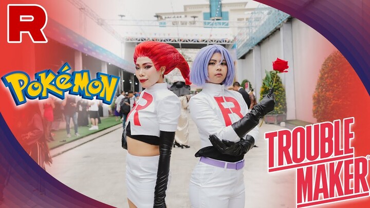 【S+EIGHT】《Trouble Maker》Team Rocket Pokemon Kpop Public Dance at Manga Comic Con 2023【Dance Cover】