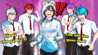 Mình Phải Giả Làm Con Trai Để Đi Học !! Mèo Simmy Học Lộn Trường Nam Sinh