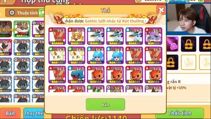 (Blockman Go) THỬ THÁCH T GAMING TIÊU 30.000 GCUBE NÂNG CẤP SIÊU THÚ HUYỀN THOẠI