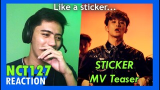 NCT 127 엔시티 127 'Sticker' MV Teaser REACTION