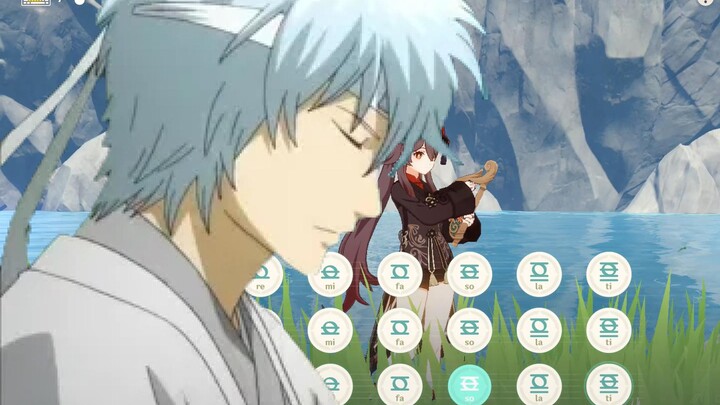 Gintama high-burning "Samurai Soul" Genshin Impact performance (with score)