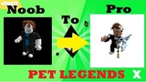 Noob To Pro // Pet Legends X // Roblox // {Game Link in Desc}
