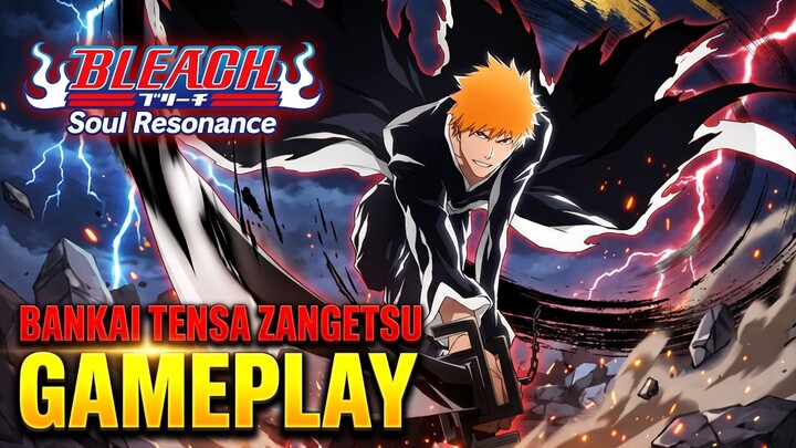 Bankaiii !!!!! Tensa Zangetsu Ichigo arc Arancar Gameplay  || Bleach Soul Resonance
