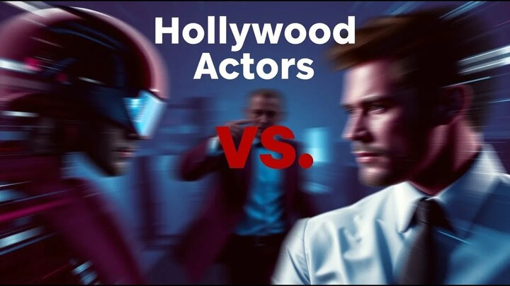 AI vs Hollywood Actors： The Ultimate Showdown! [BA3YZzEXG64]