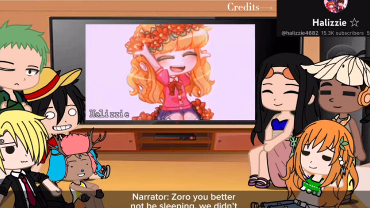 One Piece bereaksi terhadap FNAF Elizabeth Afton Bagian 1/？