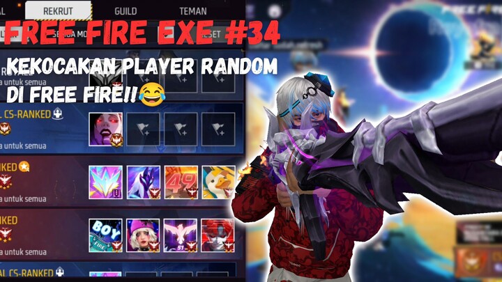 KEKOCAKAN PLAYER RANDOM DI FREE FIRE!!😂