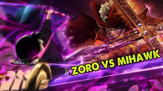 Khoảng Cách Sức Mạnh Zoro Vs Mihawk