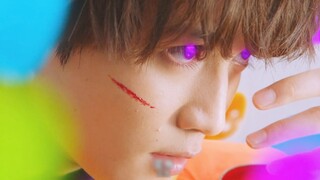 Master Kamen Rider yang super tampan dan penuh adrenalin berubah menjadi