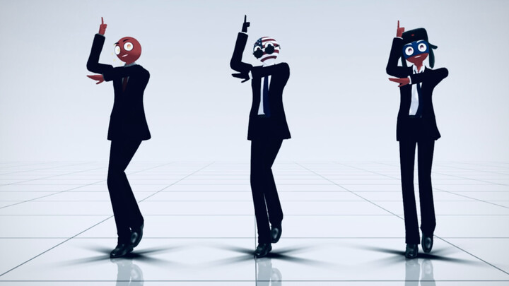 【CountryHumans｜MMD】～哈！（不建议你看这个）