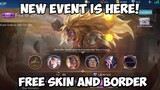 NEW EVENT IS HERE | FREE SKIN AND BORDER | BADANG NEW SKIN AVAILABLE NOW