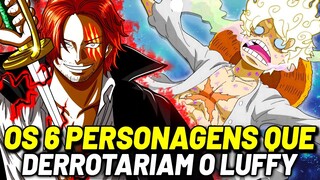 AS 6 LENDAS QUE DERROTAM O LUFFY GEAR 5 - PERSONAGENS MAIS FORTE QUE UM DEUS! | ONE PIECE