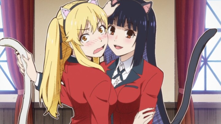 [ Kakegurui ] The battle between the heroine and the second girl