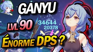 GANYU 90 SHOWCASE,  le COUP DE CŒUR !  TOP TIER 5* DPS et SUPPORT ?! Cocogoat sur Genshin Impact