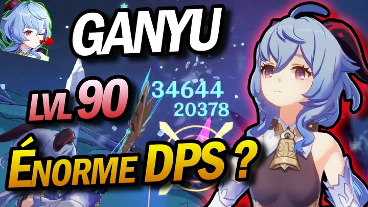 GANYU 90 SHOWCASE,  le COUP DE CŒUR !  TOP TIER 5* DPS et SUPPORT ?! Cocogoat sur Genshin Impact